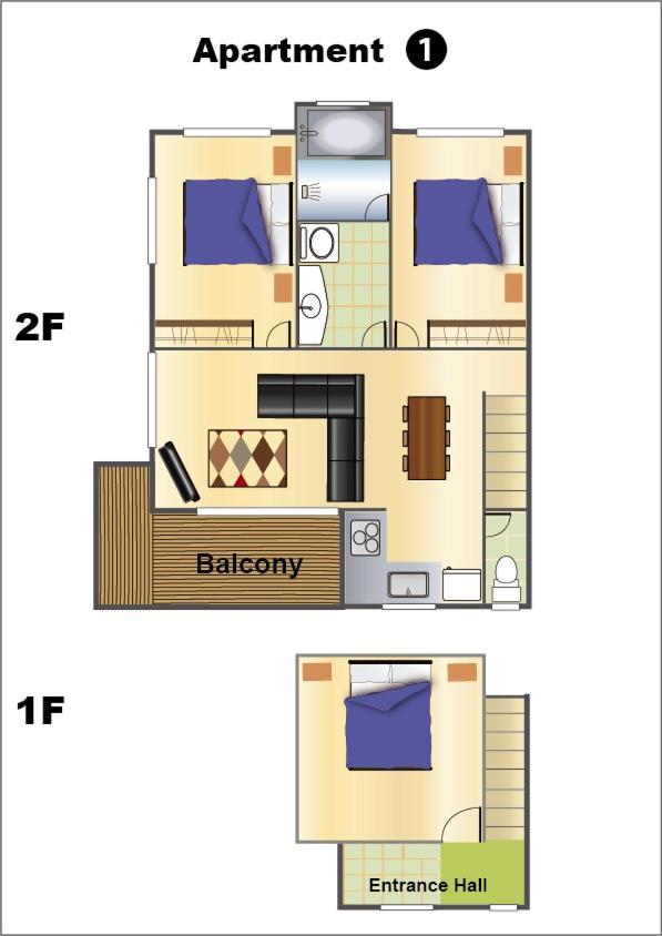 The Seasons Apartments Χακούμπα Εξωτερικό φωτογραφία