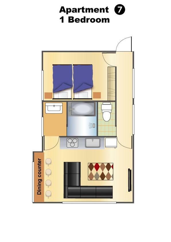 The Seasons Apartments Χακούμπα Εξωτερικό φωτογραφία